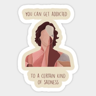 Gotye - Somebody That I Used To Know lyrics Sticker